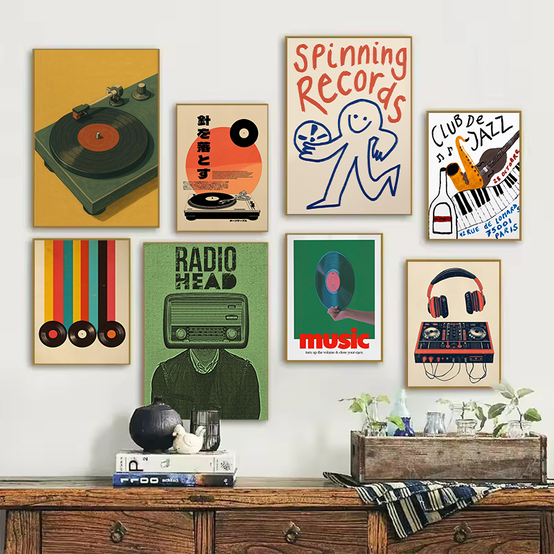 Lifestyle Of Japanese - Pemutar Rekaman Vinil Gaya Jepang Retro