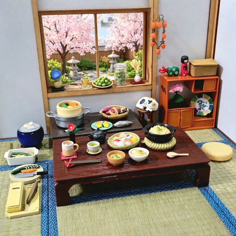Japanese Lifestyle Food - Mainan Makanan Miniatur RE-MENT Asli Tersedia,