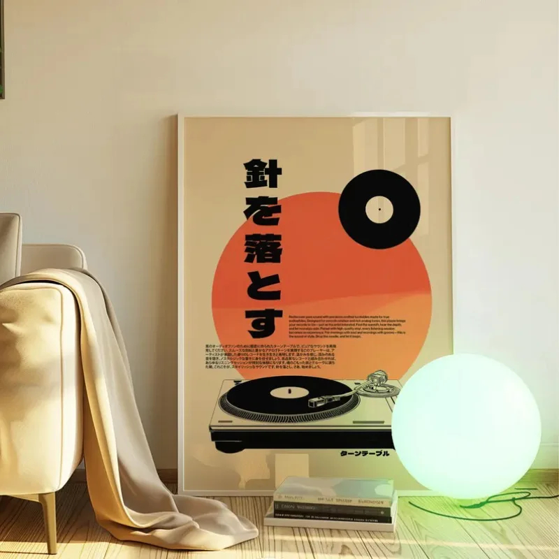 Pemutar Rekaman Vinil Gaya Jep - Lifestyle Of Japanese ulasan dan harga