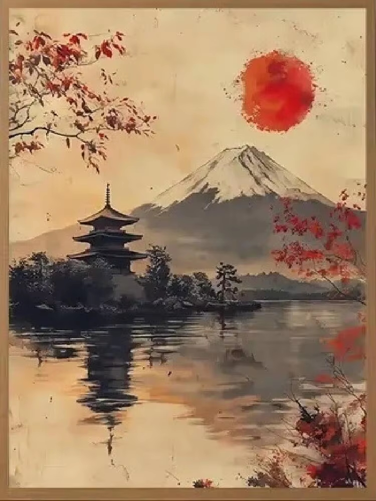Lukisan Minyak Berdasar Angka  - Japanese Lifestyle Movie ulasan dan harga