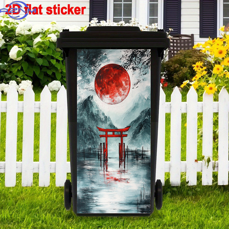 Stiker Tempat Sampah Gaya Jepa - Lifestyle Of Japanese ulasan dan harga