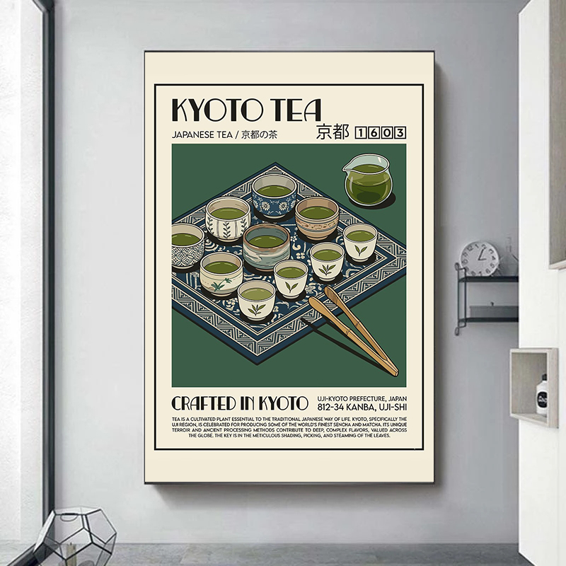 Poster Matcha Teh Hijau Tradis - Japanese Lifestyle Food ulasan dan harga