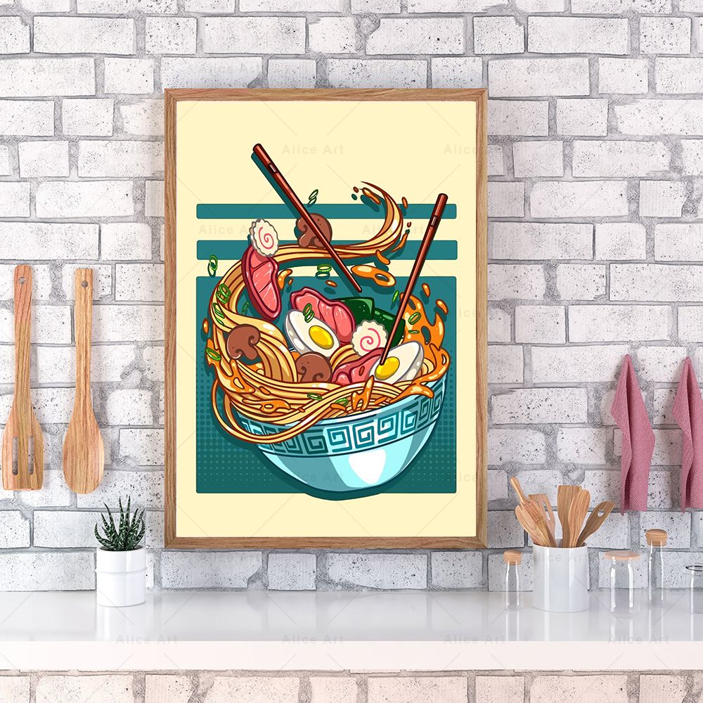 Gaya Jepang Poster Dapur Makan - Japanese Lifestyle Food ulasan dan harga