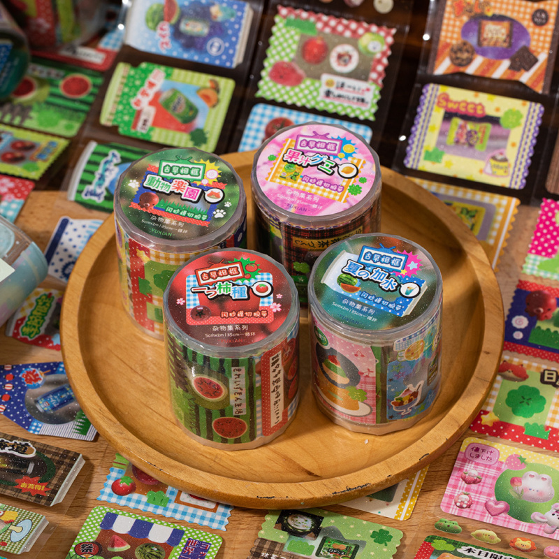 1-Roll Stiker Pita Bertema Keh - Japanese Lifestyle Routine ulasan dan harga