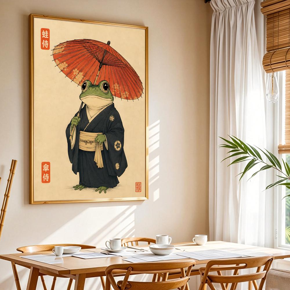 Poster Kanvas Kaligrafi Lukisa - Lifestyle Of Japanese ulasan dan harga