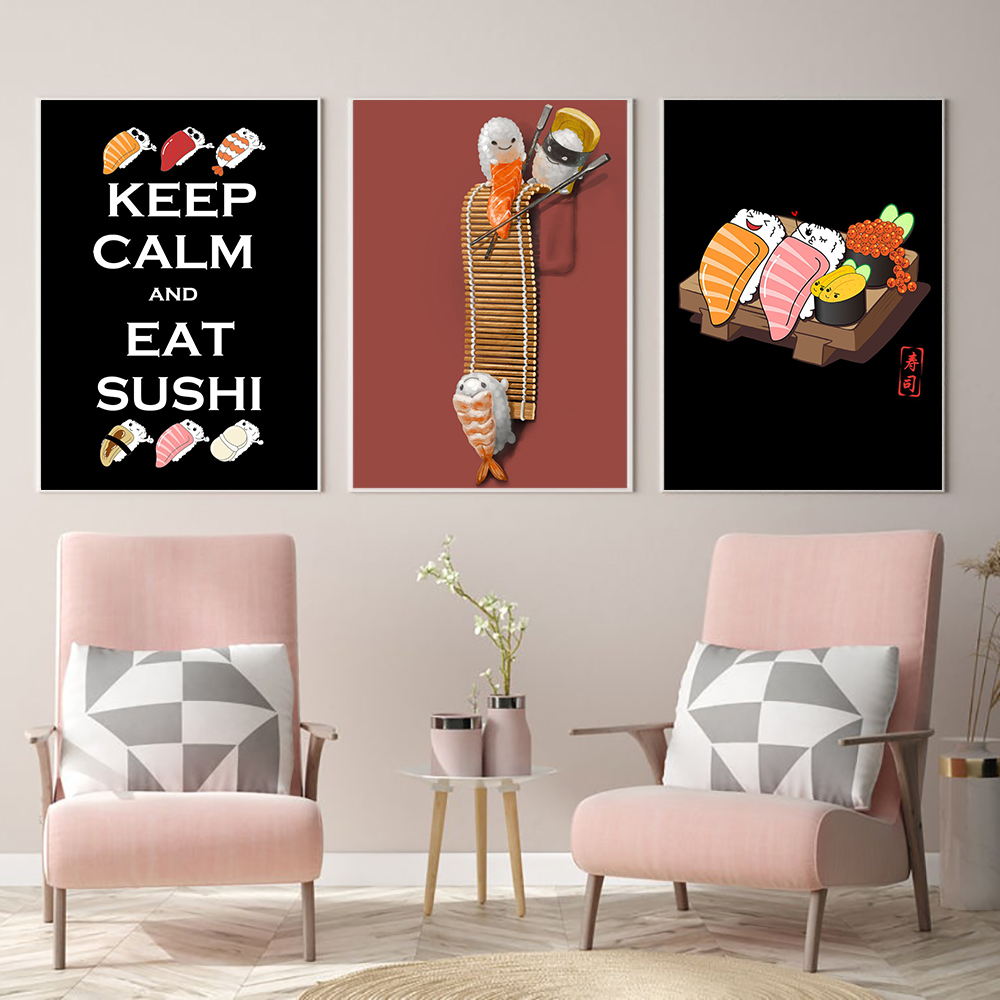 Gaya Jepang Ramen Sushi Abstra - Japanese Lifestyle Food ulasan dan harga