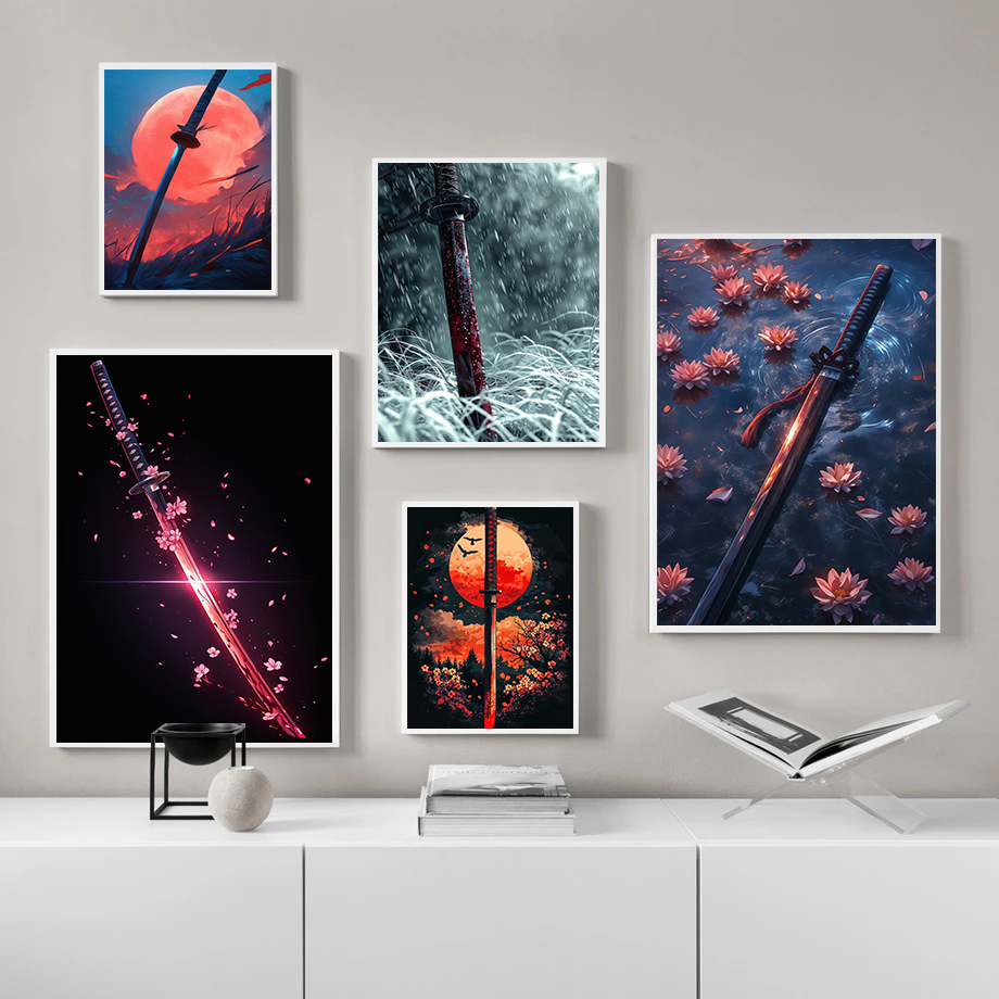 Poster Pedang Jepang Tradision - Lifestyle Of Japanese ulasan dan harga