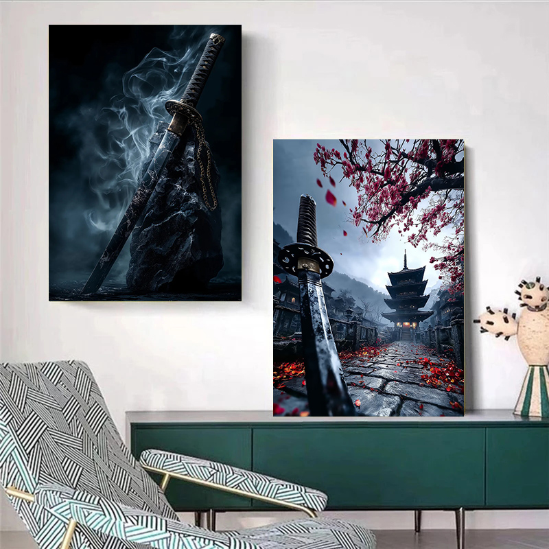 Poster Pedang Jepang Tradision - Lifestyle Of Japanese ulasan dan harga